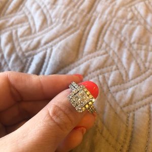 Women’s Engagement & Wedding Ring Set